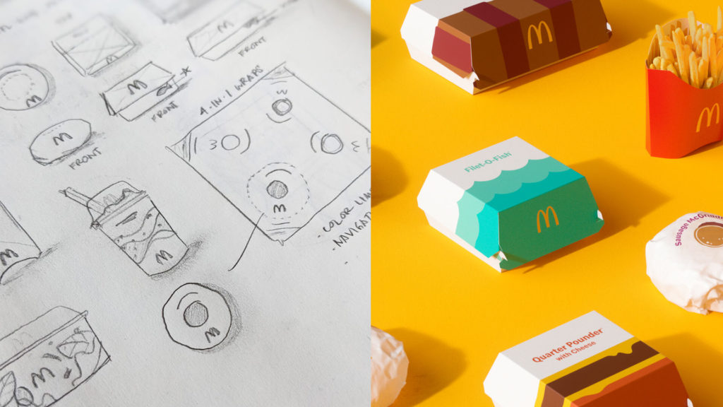 See McDonald's playful new packaging design